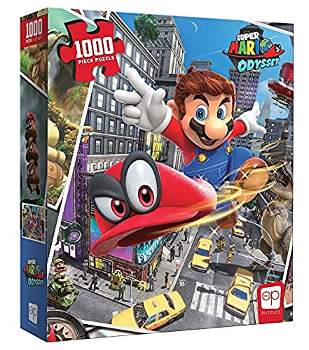 Usaopoly Super Mario Odyssey Instantáneas Rompecabezas Prem