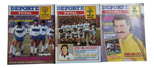 3' Revista Deporte Total N°107-108-108 De 1983(ee322