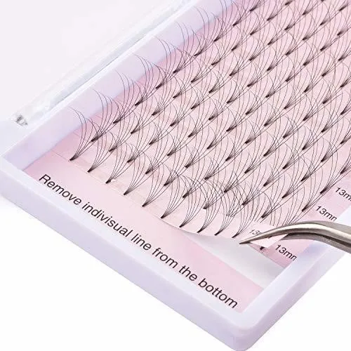 Kenzie Beauty Volumen Ruso Prefabricado 5d Ventiladores Exte