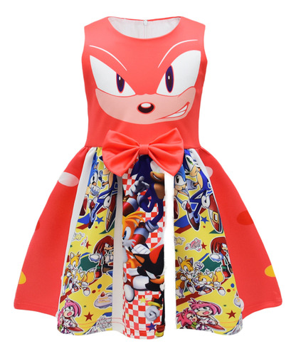 Disfraces 2022 Con Estampado Digital De Sonic Girls