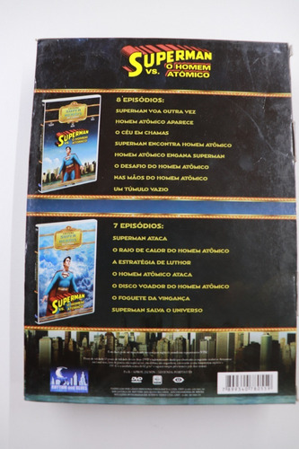 Imagem 3 de 3 de Dvd Duplo Superman Serie Nerd Dc Comics Envio Imediato