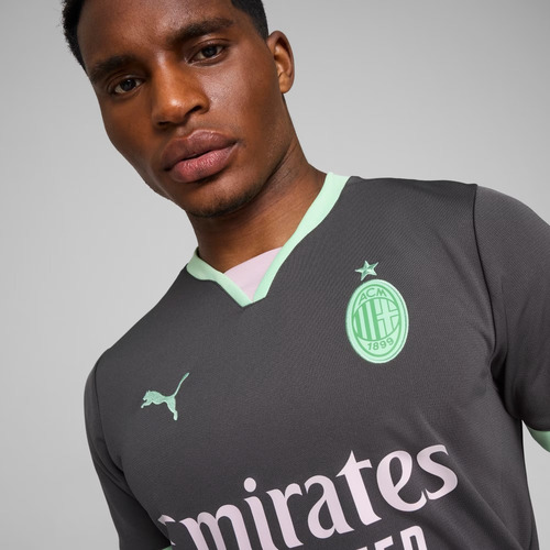 Camisa Milan Puma 24/25 Uniforme 3 Versão Torcedor Oficial