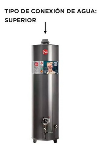 Termotanque A Gas Rheem Apg160 Alta Potencia 160 Lts
