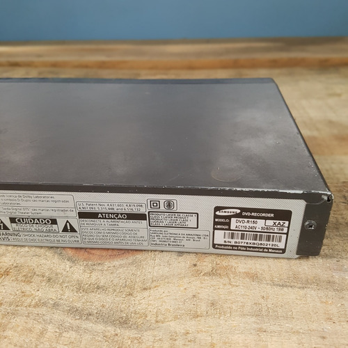 Gravador De Dvd Externo Samsung Dvd-r150 No Estado #e