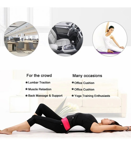 Masajeador De Espalda Mágico Camilla Fitness Lumbar