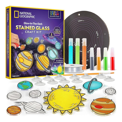 National Geographic Kit De Arte Para Ventanas Para Niños - K