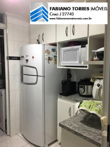 Apartamento Para Venda Em São Bernardo Do Campo, Tiradentes, 2 Dormitórios, 1 Banheiro, 2 Vagas - 1414_2-593769
