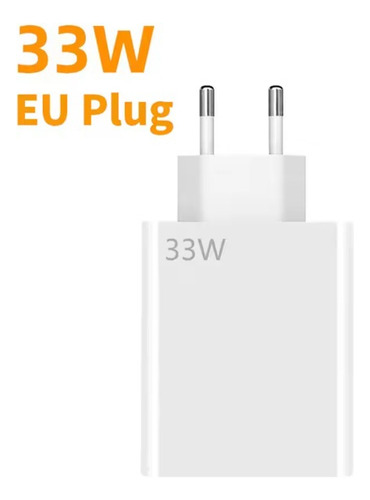Cargador Usb De Enchufe Ue De 33 W, Cargadores De Carga Rápi