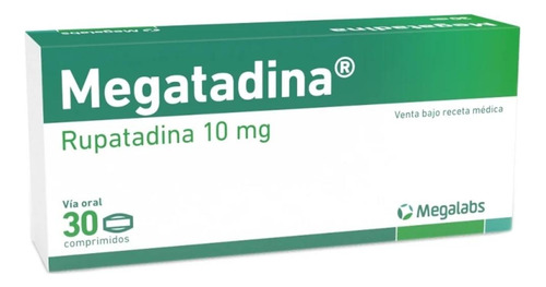 Megatadina 10 Mg. 30 Comp.