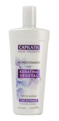 Capilatis Acondicionador Con Keratina Hair Therapy X 350 Ml