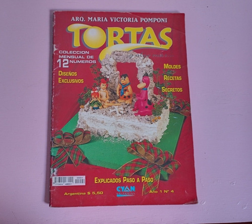 Revista Tortas N 4 Los Picapiedras