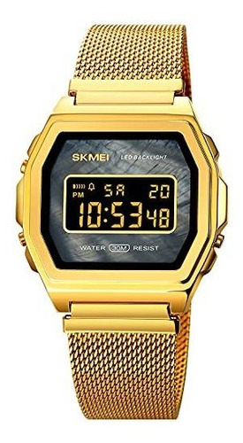 Reloj Pasoy Para Hombre 1186b Digital Retroiluminado