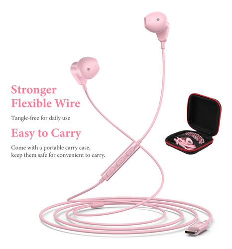 Auriculares Apetoo Usb C Para Apple iPhone 15 Pro Max iPad P