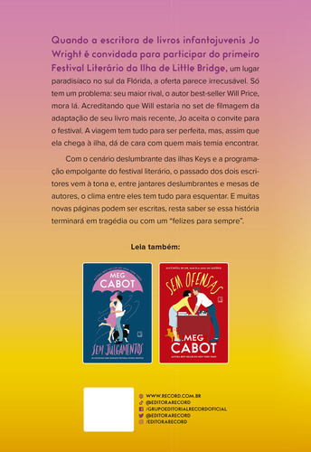 Sem Palavras: Não Se Aplica, De Cabot, Meg. Ilha Little Bridge, Vol. 1. Editorial Record, Capa Mole, Edição Não Possuí Em Português, 2024