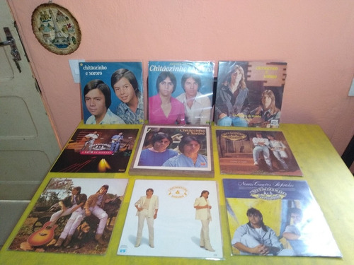 Dupla Sertaneja: Chitãozinho & Xororó/ Com 9 Lps De Carreira