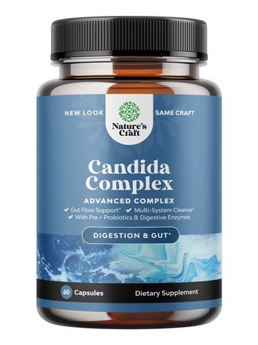 Natures Craft Candida Complex 90 Cápsulas