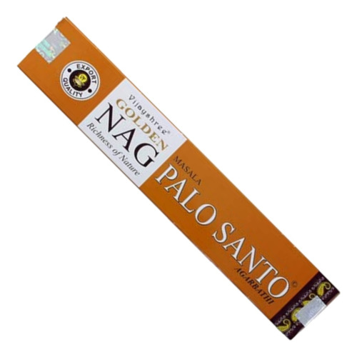 Incienso Golden Nag Palo Santo Masala Agarbathi 15gms.