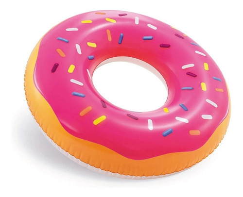 Colchoneta Inflable De Donut Para Pileta Intex 99 X 25 Cm