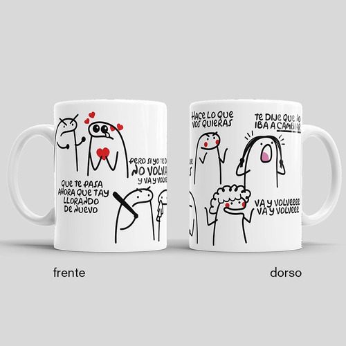 Taza Meme Flork Va Y Volve Amiga Consejo No Iba A Cambiar
