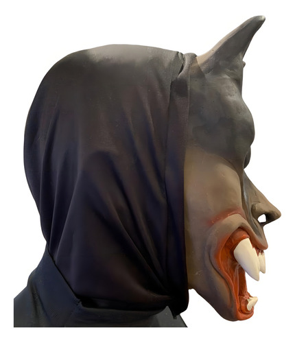 Máscara Diabo Cachorrão Halloween Carnaval Fantasia Terror Cor Diversas