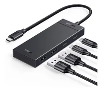 Comprar Ugreen Hub Usb C 10gbps, Adaptador Usb A Tipo C Con 4 Puertos, 2 Usb A 3.2 Y 2 Usb C 3.2 Compatible Con Macbook, Chormebook, iMac, iPad Pro, Ios, Windows, Mac Os, Android