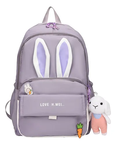 Mochila con orejas de conejo hotsell
