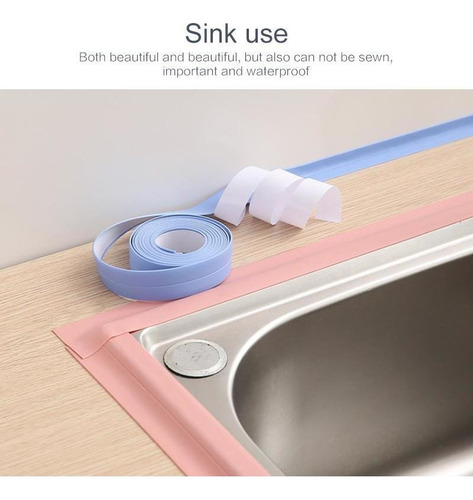 5pcs Cinta Sellado Impermeable For Baño Ducha Fregadero
