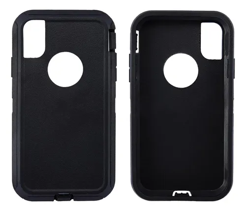 Funda Exterior Tpe Compatible Otterbox Defender iPhone XR Negro.