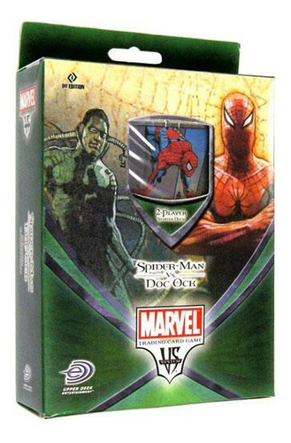 Deck Marvel Tcg Vs System Spider Man Vs Doc Ock Em Portugues