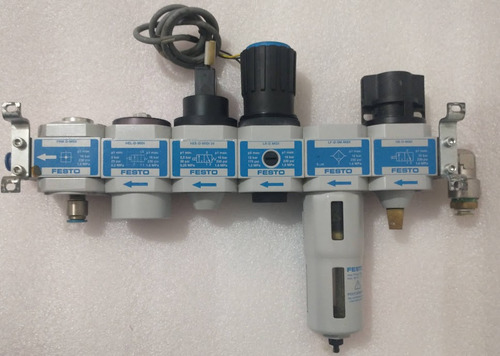 Festo Filtro Regulador Lfr-d -hel-hee-lr-d-lf-d-he-d (Usado)