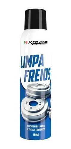 Limpa Freios E Embreagens 160ml Koube