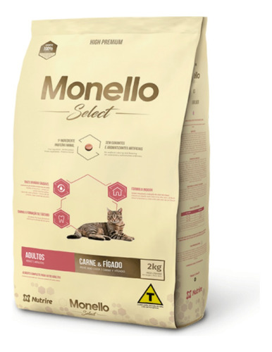 Select Cat Monello Carne E Higado 2kg
