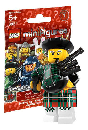 Lego Minifigures Serie 7 8831 Gaitero Escocés