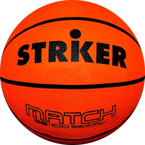 Imagen 2 de 5 de Pelota De Básquet N°5 Caucho Match Striker