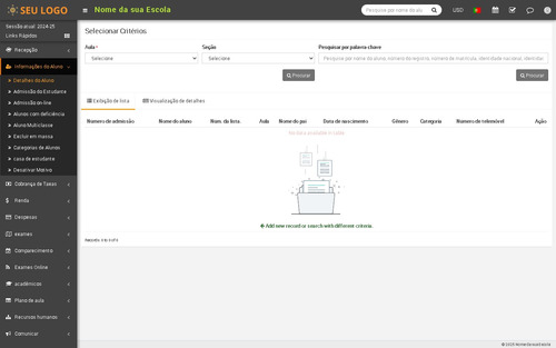 Sistema De Gestão Escolar
