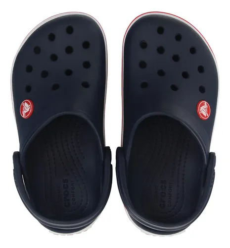 Zueco Crocs Niño Crocband Clog K Azul