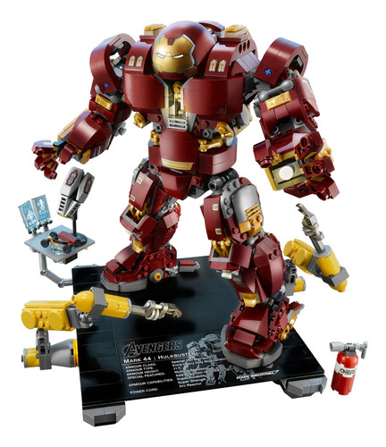 Kit De Construcción Lego Marvel Super Heroes Avengers Hulkbu