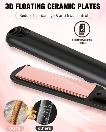 Soffiya Plancha Plana Para Alisar El Cabello, Alisador Y Ri.