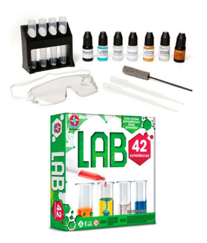 Jogo Lab 42 Experiências - Kit De Experiências - Estrela