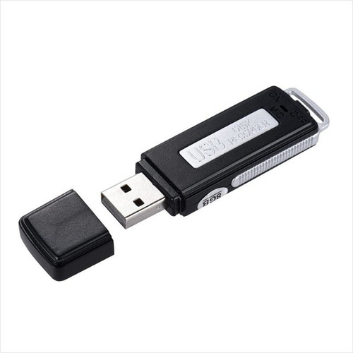 Grabadora Pendrive Audio Espia, Discreto, 8gb, 10 Horas!