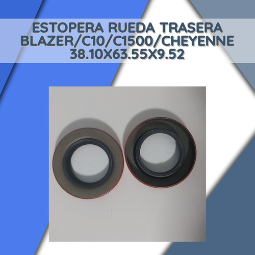 Estopera Rueda Trasera Blazer/c10/c1500/cheyenne Dana 44, Sb