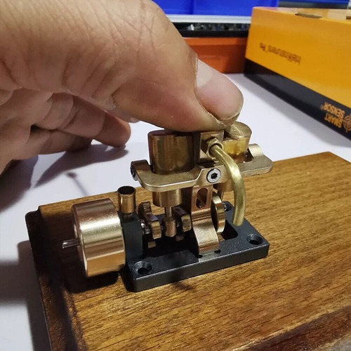 Mini Cilindro De Motor A Vapor Modelo Barco De 40 Cm