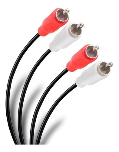 Cable De 2 Plugs Rca A 2 Plugs Rca, De 1.8 M 255-125