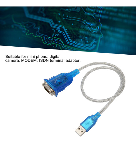 Convertidor Adaptador Usb 2.0 A Rs232 Db9m Pl2303 Ft232rl