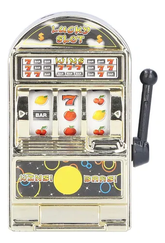 Mini Máquina Tragamonedas De Juguete Ligero Lucky Slot Machi