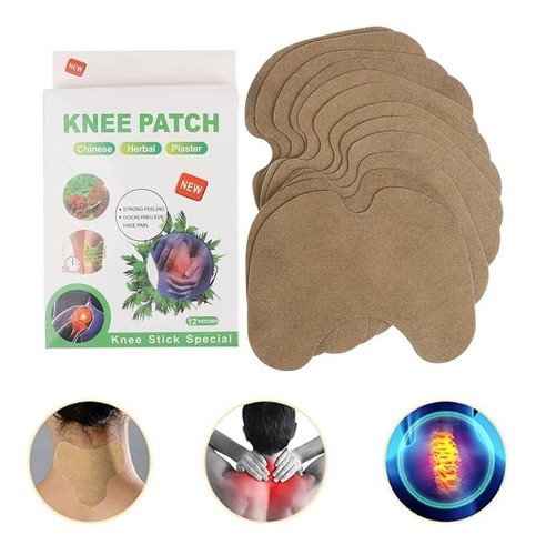 Parches Relajantes Knee Patch Caja X12unid