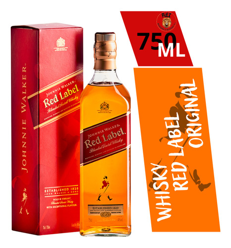 Johnnie Walker Red Label Blended Scotch 750 Ml