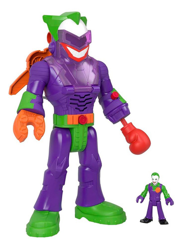 Juguete Imaginext Dc Joker Con Robot Laffbot Y Sonidos