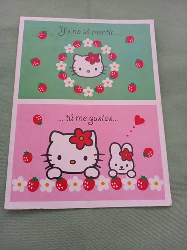 Sanrio - Hello Kitty - Tarjeta Poster - Feliz Cumpleaños