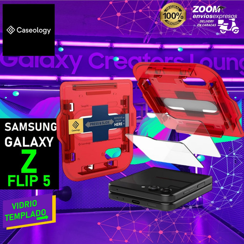 1 X Vidrio Templado De Pantalla Samsung Galaxy Z Flip 5 5g